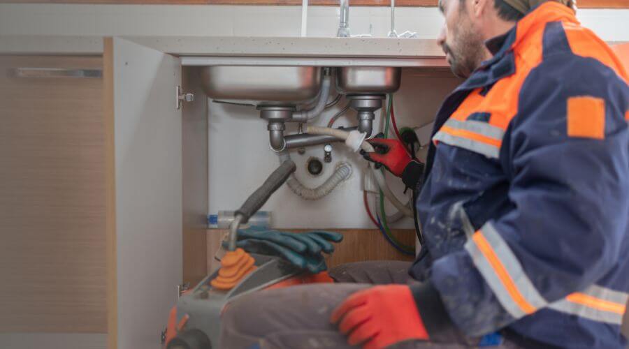 Professional slab leak plumber services in New Limerick, ME